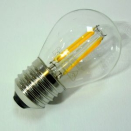 Filamentes LED izzó, E27, 4W